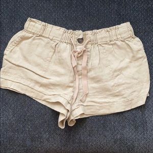Tan shorts